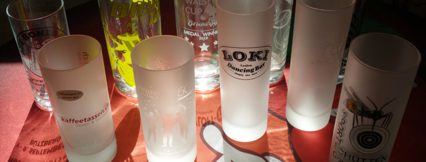 progra - Bedruckte Gläser und Tassen
